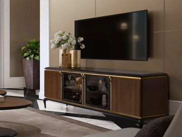 DILAN - Wooden TV cabinet by A.R. Arredamenti - view 3